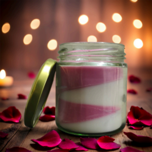 Petal Whirl Candle